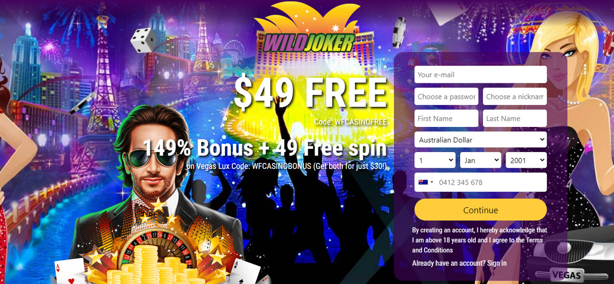 Wild Joker Gambling Enterprise Review